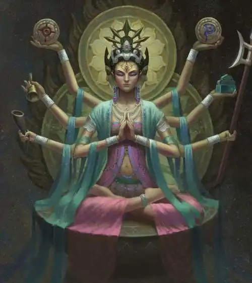 斗姆元君位列第四|周御王|斗姆元君|王母娘娘|女神|神仙|后土娘娘|九