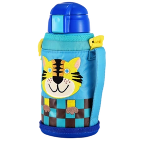 虎牌tiger儿童保温杯卡通吸管杯mmlc06cct小老虎630ml