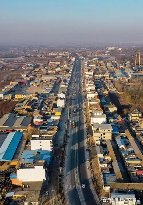 山西夏县:金三角区小镇景色新