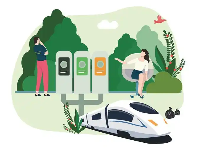 垃圾分类小插画