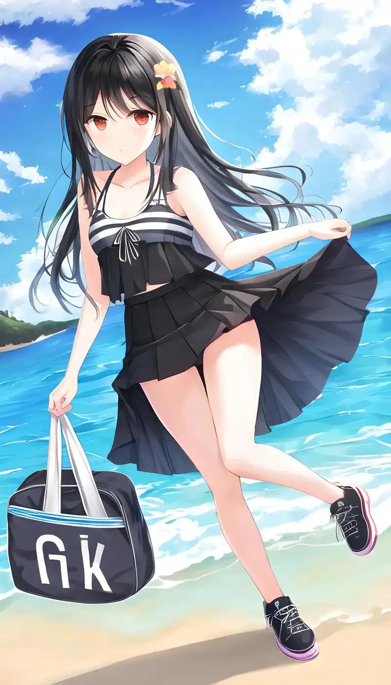 二次元壁纸.凉快一下#二次元少女 #二次元壁纸 #手机壁纸 - 抖音