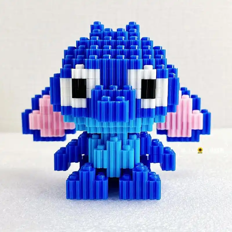 史迪仔微颗粒积木77图纸教程分享 98哈哈哈,男朋友给安排的史迪仔