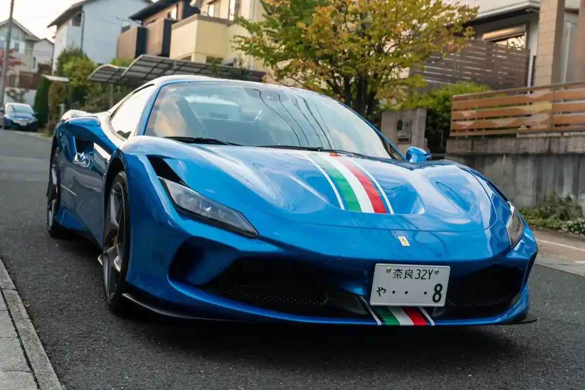 高清壁纸 刚提的f8,喜欢的拿走不谢.#法拉利 #法拉利f8 - 抖音