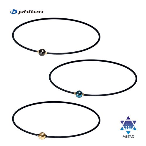 phiten法藤旗舰店metax系列项环钻面球造型羽生结弦颈椎项圈