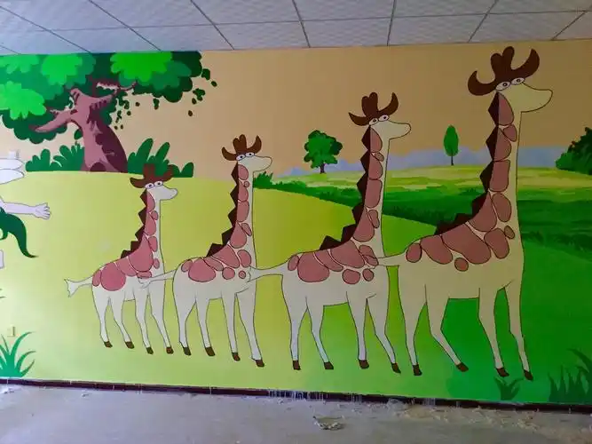 亳州墙绘彩绘墙体绘画墙画案例2