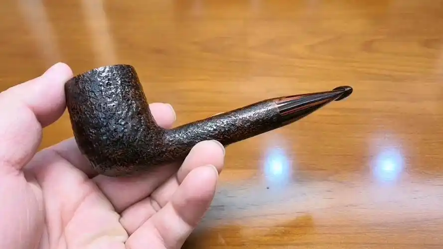 英国登喜路烟斗dunhill cumberland 3110 经典英式撞球坎伯兰长杆直斗