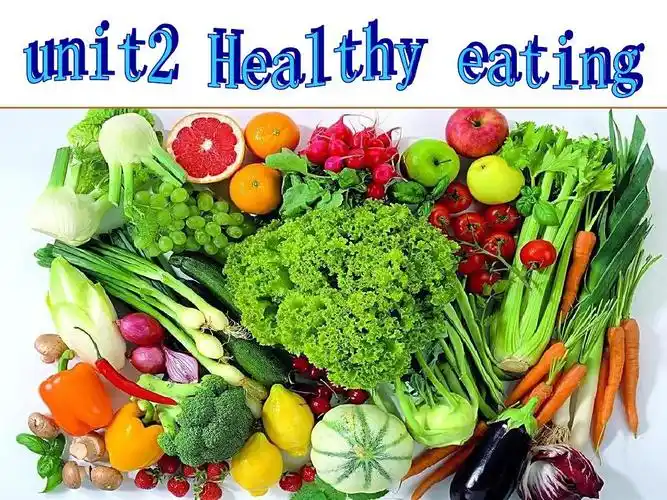 高中英语必修三unit2 healthy eating!的warming upppt课件!