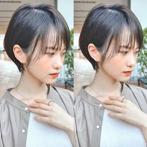 当下流行发型之美:短发带层次,蓬松且有线条感