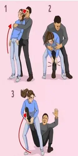 女子防身术的简单十六招