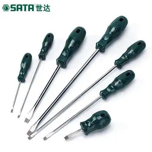 世达螺丝刀一字世达工具超硬起子改锥小梅花螺丝刀套装工业级磁性