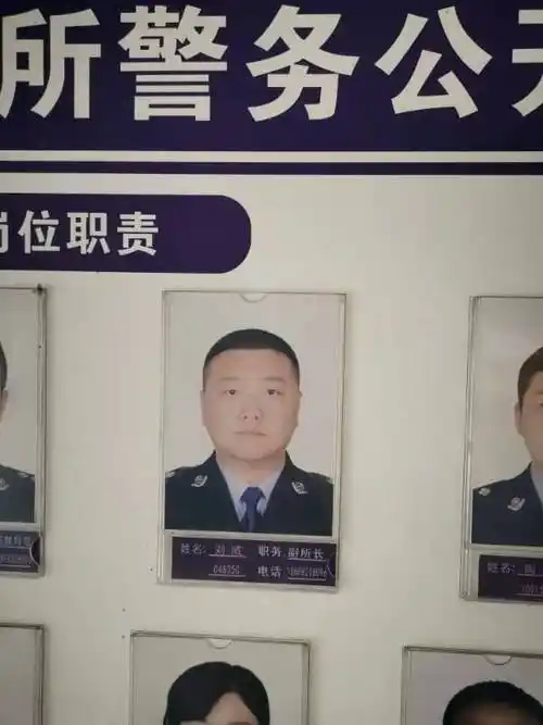 咱们南充市嘉陵区公安分局南湖派出所的副所长.叫做刘威.今年36岁.