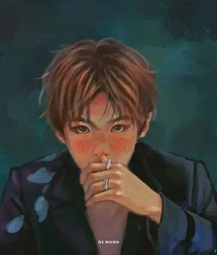 一个在天上,而你在我心里" ——黄明昊