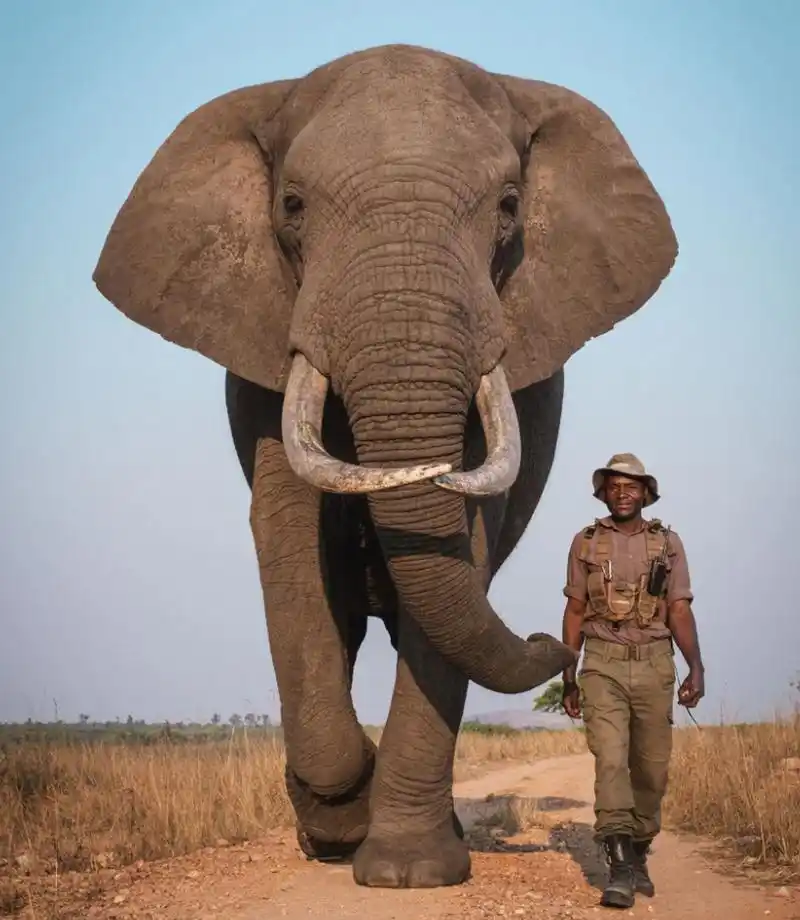 科学漫谈#  大象是地球上最大的陆生哺乳动物,分为三个物种:非洲苍