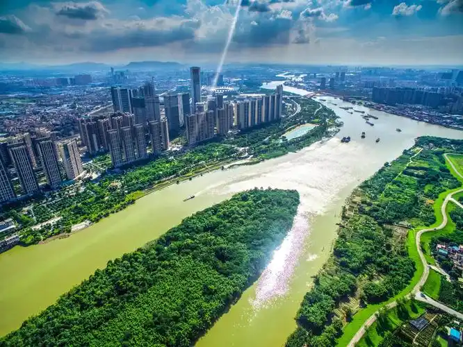 水清岸绿风景美珠三角建成绿色生态水网