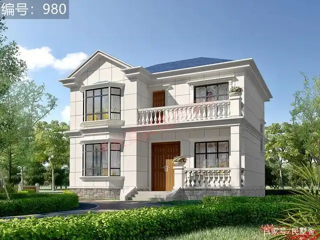 9×7米江西姚家的二层农村别墅.造价仅花了15万,看完也想建一栋