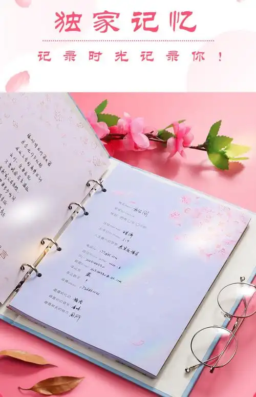 国风复古小学生六年级创意潮流同学录抖音同款网红毕业纪念册小仙女