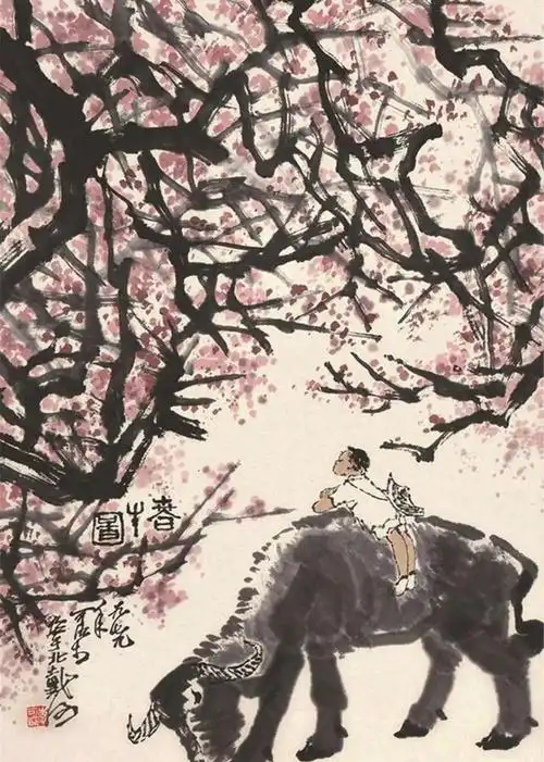 著名画家李可染创作的绘画作品升值空间较大引起人们的关注