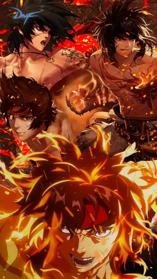 男气功四职业高清原图立绘!竖版