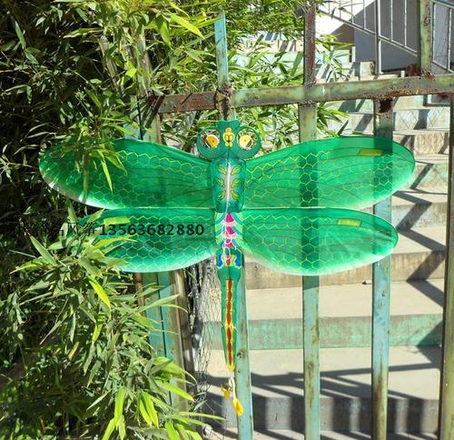 潍坊杨家埠传统竹子蜻蜓风筝观赏装饰商场展览品风筝