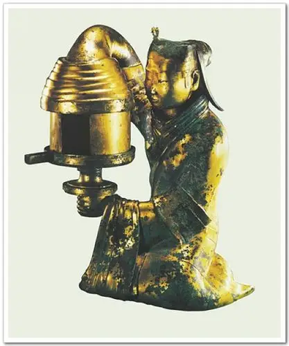 中国古代油灯藏品欣赏 关于光明的记忆(组图)