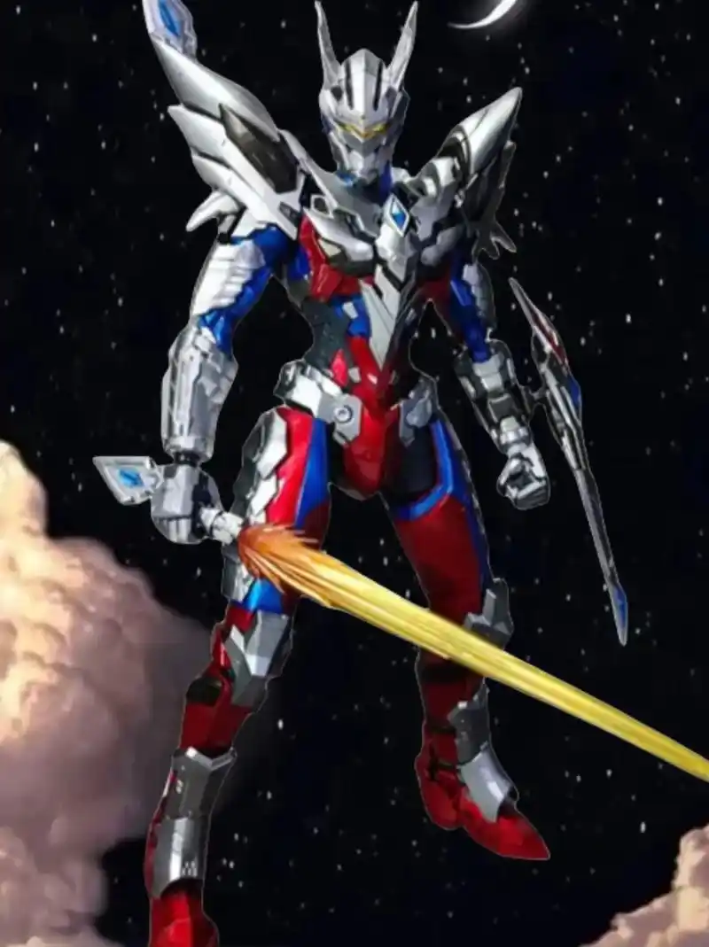 新版机动奥特曼赛罗机械装甲手办儿童男玩具关节 - 抖音