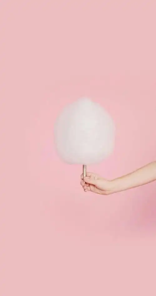 iphone壁纸 平铺 解锁#棉花糖