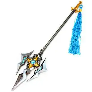 王者兵器吕布猎兽之王皮肤方天画戟长矛武器模型摆件荣耀手办玩具