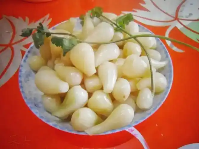 传统美食——酸荞头,想到就流口水!