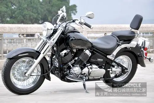 现货出售摩托车竞速之星15年雅马哈ds650太子摩托车带防盗芯片可帮