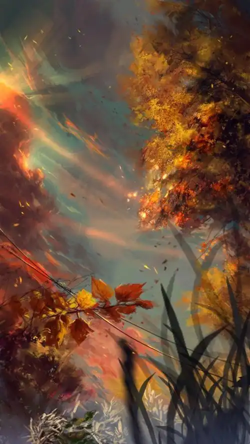 图片 二次元 风景 天空 星星 壁纸 锁屏 唯美 梦幻 插画 手绘 动漫 小