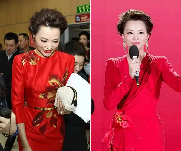 春晚舞台上有一个永远时髦的董卿