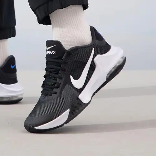 耐克nike男鞋运动鞋airmaximpact4气垫减震透气跑步鞋休闲鞋dm1124001