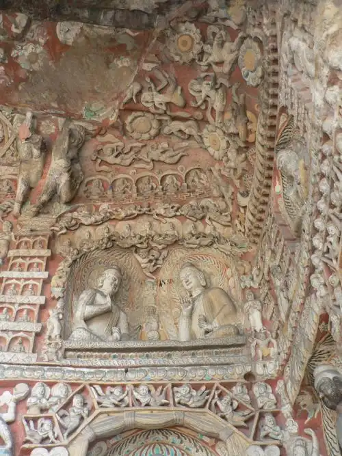 云冈石窟第910窟前室