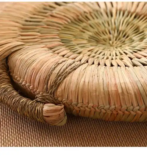 草编坐垫草垫子坐垫蒲团榻榻米日式可坐地垫家用地上打坐垫禅修垫跪拜