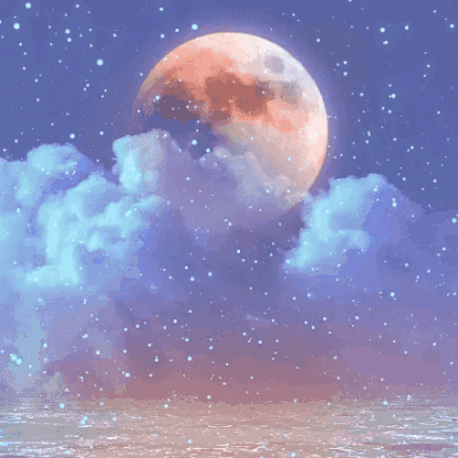 仙气儿直冒搭配在一起之后星星跟月亮本身就是属于特有意境的元素星月