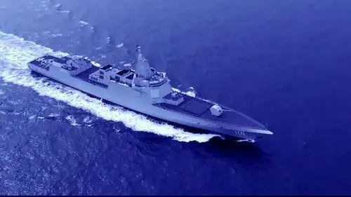 大家猜一下,我国055万吨巡洋舰的首舰会叫什么