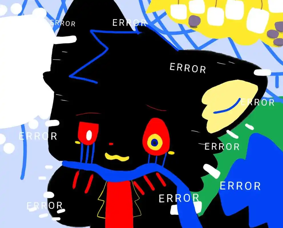 猫猫.#error  #error404 #ink  - 抖音