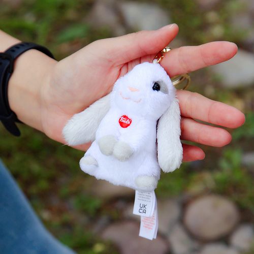 意大利trudi 白月光兔子公仔挂件毛绒玩具挂饰可爱玩偶娃娃生日礼物