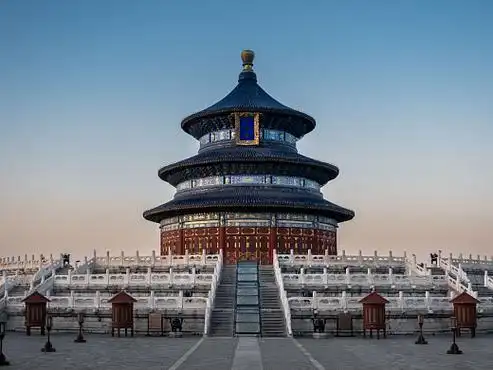 冬日里的北京 古建筑的光影