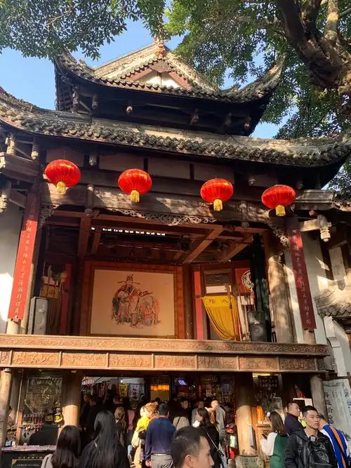 锦里随处可见 清末民初的古镇建筑风格