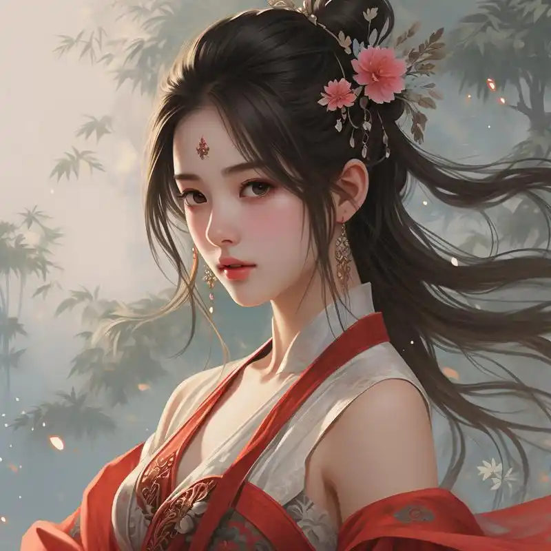 96古典美女头像精选96 探索古典之美,一组精选的古典美女头像