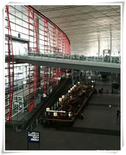 北京:首次走进北京首都机场t3航站楼,开启赴美新旅程