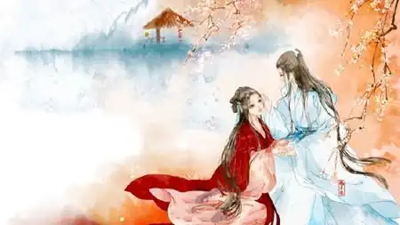 高清古风情侣图集(52张),超恩爱甜蜜的古风图片