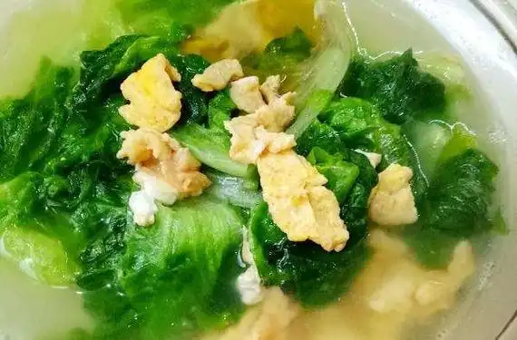 生菜蛋汤