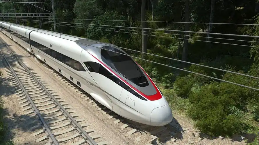 随意做的和谐号高铁动车头曲面附源文件