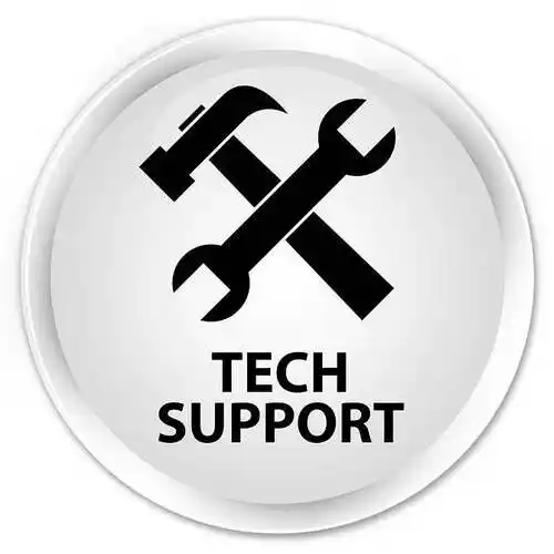 技术支持_工具_象征_白色_圆_支持_隔绝_按键_抽象_插画_高清图片