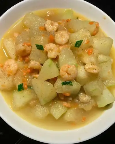 禛_nyq9做的冬瓜炒虾仁