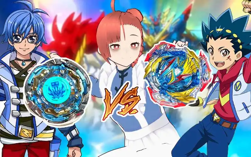 【战斗陀螺】飓风战魂『烈风天翼s』vs db世代最强攻击型『永恒战神』