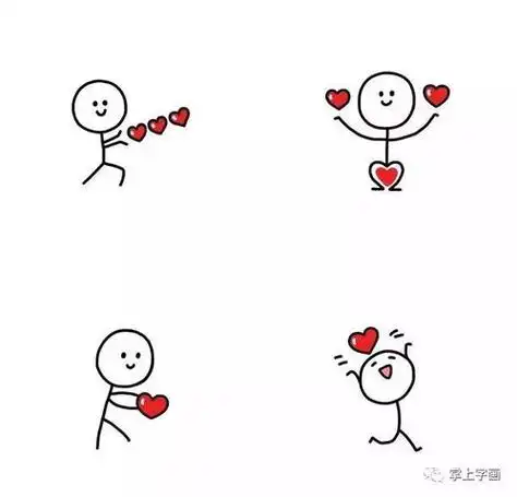 火柴人比心表白简笔画 - 搜狗图片搜索