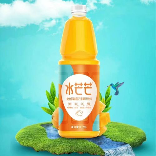 25升大瓶装水茫茫复合芒果汁饮料婚庆家庭聚会一整箱0脂